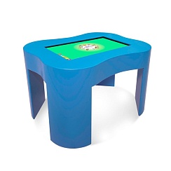 Фото детский интерактивный стол kidtouch 24p, 24 дюйма, 10 касаний, fhd(1920х1080)