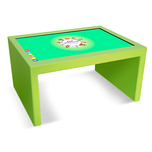 Фото детский интерактивный стол kidtouch 43, 43 дюйма, 10 касаний, fhd(1920х1080)