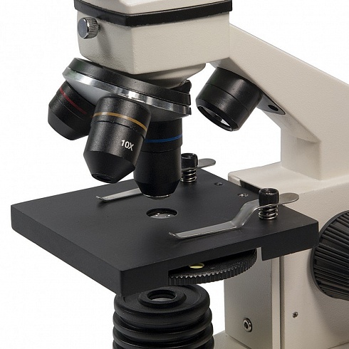 Фото микроскоп школьный эврика 40х-1280х с видеоокуляром в кейсе