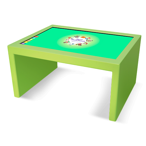 Фото детский интерактивный стол kidtouch 43, 43 дюйма, 10 касаний, fhd(1920х1080)